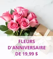 Fleurs d'anniversaire