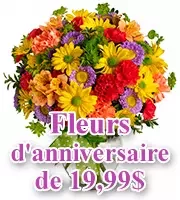 Fleurs d'anniversaire