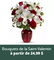Bouquets de Saint Valentin