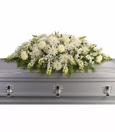 Enduring Light Casket Spray