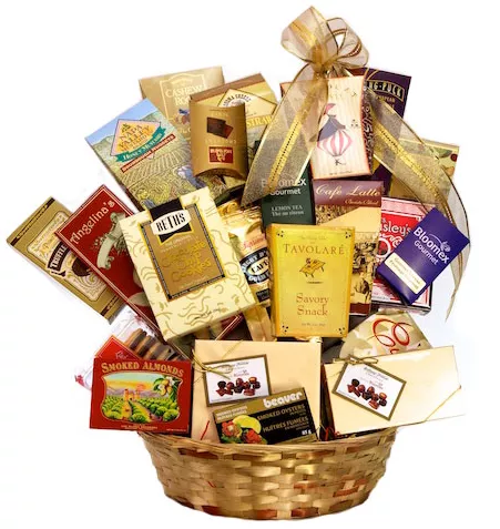 Gourmet Delight Gift Basket