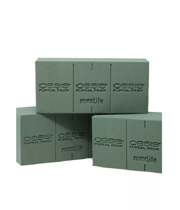 5 x Floral Aqua Bricks