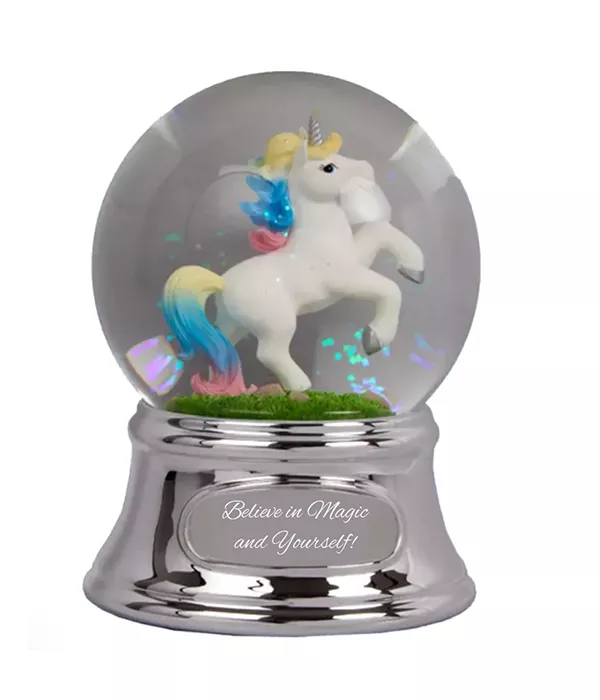 Musical Water Globe - Unicorn