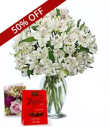 50 Blooms of Easter Alstroemeria II
