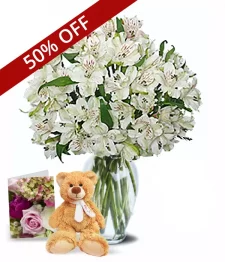 50 Blooms of Easter Alstroemeria III