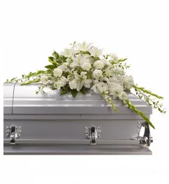 Mémoire généreux gerbe de cercueil