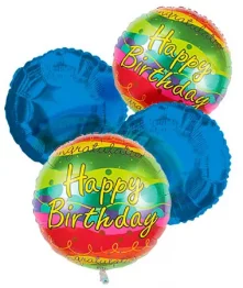 Bouquets de ballons Joyeux Anniversaire (4)
