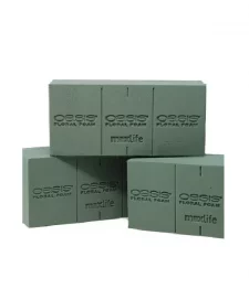 5 x Floral Aqua Bricks