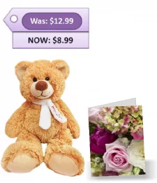 Card & Teddy