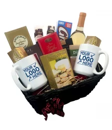 Panier Cadeau d'Entreprise Personnalisé