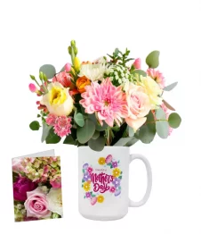 Mother's Day Mug & Flowers I Designer Collection