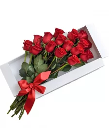 One Dozen Gift Boxed Roses - Subscription