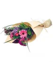 poignée de fleurs collection rose violacé II