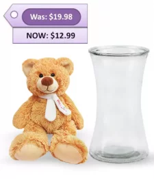 Vase & Teddy