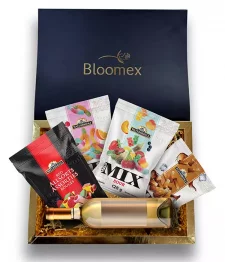 White Wine & Candy Gift Box