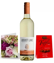 White Wine Truffles Card